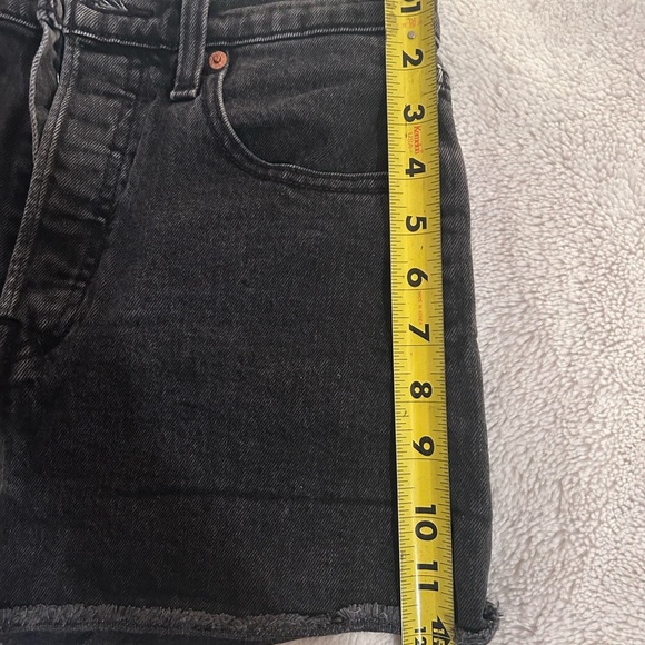 Levi's Women's Black Denim Shorts - Picture 4 of 5